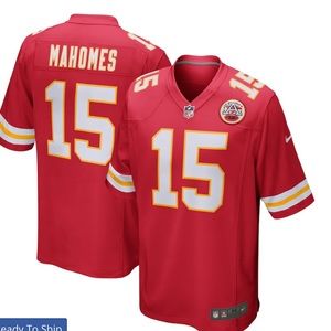 Youth KC Chiefs Patrick Mahomes Nike Red Game Jersey. 100% Official Merchandiser